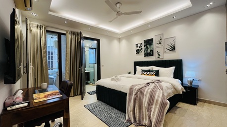 New Delhi, Apts/Flats Wanted, INR 28634/day,  Furnished,  4 BR,  2800 Sq. Meter,  BluO 4BHK Safdarjung Enclave - Lift, Balcony