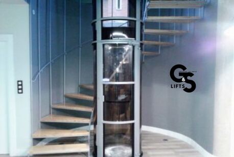 London, Construction, Modern And Innovative Pneumatic Home Lift