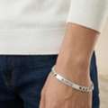 Level Up Your Style With A Mens Silver Chain Bracelet