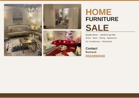 Jeddah, Furniture, SAR 21,  Complete House Furniture For Sale