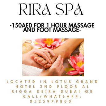 Al Rigga, Health, Rira Spa Offer 3/25/2026