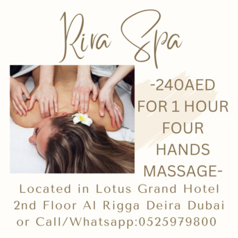 Al Rigga, Health, Rira Spa Offer 3/25/2026