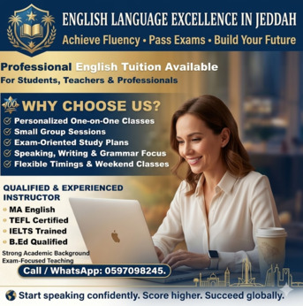 Al Aziziyah, Lessons Offered, From Jeddah To The Boardroom: Professional English For The Ambitious