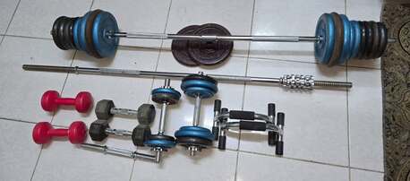 Riyadh, Sporting Goods, SAR 700,  PREMIUM HOME GYM COLLECTION -TOTAL WEIGHT 135kg