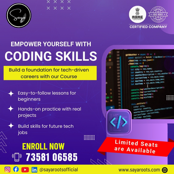 Chennai, Education, Best Coding Training Institute In India - Learn With Saya Roots