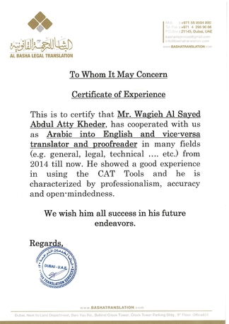 Cairo, Job Seekers, Seeking A Job As Freelance Englishِ-Arabic-English Translator