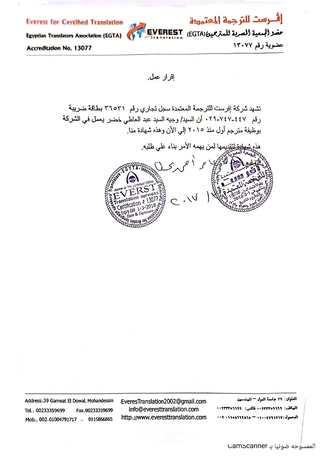 Cairo, Job Seekers, Seeking A Job As Freelance Englishِ-Arabic-English Translator