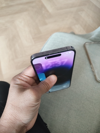 Riyadh, Mobile Phones, SAR 2300,  I Phone 14 Pro Max 256 Gb With Cartoon And Cable