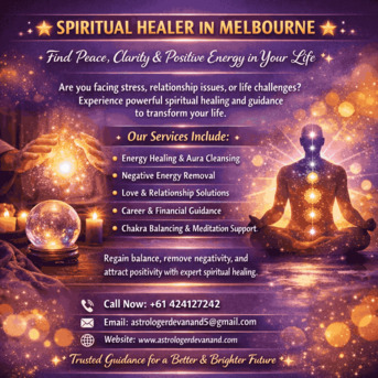 Melbourne, Health, Spiritual Healer In Melbourne