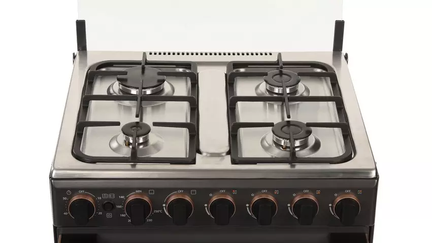 Al Khobar Al Shamalia, Appliances, SAR 1299,  Toshiba Gas Cooking Range 60X57, 4 Burners, Full Safety, Grey/Black