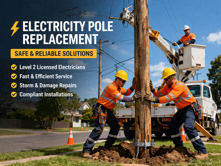 Sydney, Technical, Electricity Pole Replacement &ndash; Safe & Reliable Solutions