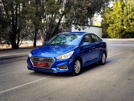 Manama, Vehicles, Cars & Trucks , BHD 1,  HYUNDAI,  2020,  Automatic,  88000 KM,  BLUE COLOR MID OPTION