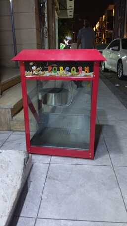 Jeddah, Machinery, SAR 550,  Culinex, 8 Oz Popcorn Machine, Stainless Steel, Red, Electric