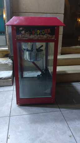Jeddah, Machinery, SAR 550,  Culinex, 8 Oz Popcorn Machine, Stainless Steel, Red, Electric