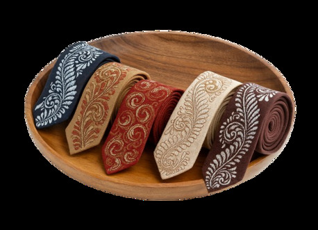 Mumbai, Clothing & Accessories, Alpona Hand Painted Tie Stylish Handmade Art