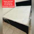 BHD 45,  ✅️ Queen Size Bed With Mattress For Sale In Good Condition With Delivery