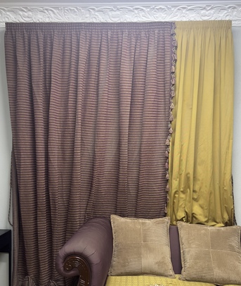 Jubail, Furniture, SAR 300,  A Sofa With Its Curtain Is Available For Sale