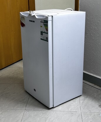 Buraidah, Appliances, SAR 150,  NIKAI 85L ; 3 Cubic Feet Refridgerator With Lock & Key ; Model NRF110N23W