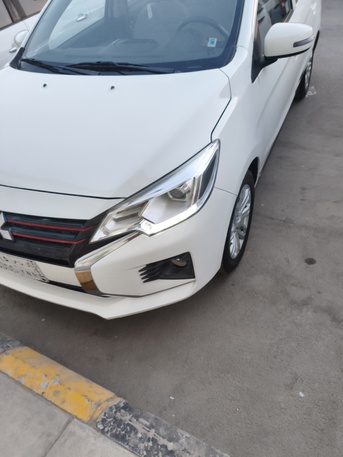 Sulai, Vehicles, Cars & Trucks , SAR 32000,  Mitsubishi Attrage,  2024,  Automatic,  46890 KM,    Model Full Option Like Yellow Cruise Control Auto Climate Controll