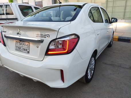 Sulai, Vehicles, Cars & Trucks , SAR 32000,  Mitsubishi Attrage,  2024,  Automatic,  46890 KM,    Model Full Option Like Yellow Cruise Control Auto Climate Controll