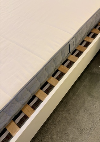 Khobar, Furniture, SAR 800,  Ikea ASKVOLL Bed With VESTMARKA Mattress