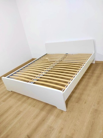 Khobar, Furniture, SAR 800,  Ikea ASKVOLL Bed With VESTMARKA Mattress