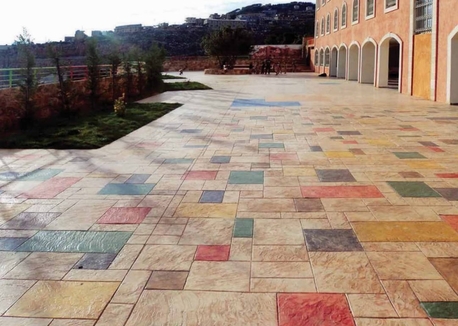 Riyadh, Construction, Construction Concrete Stamped Concrete