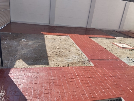 Riyadh, Construction, Construction Concrete Stamped Concrete