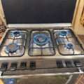 SAR 500,  5-Burner Gas Stove With Oven &ndash; Excellent Condition