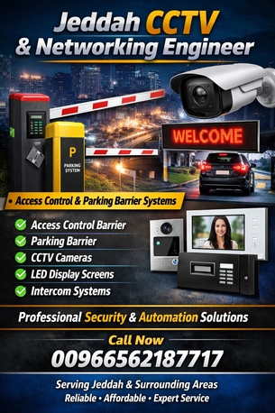 Jeddah, Security, CCTV Engineer