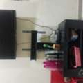 BHD 15,  Tv Stand And Samsung Tv 40 Inch