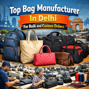 New Delhi, Businesses For Sale, Top Bag Manufacturer In Delhi For Bulk And Custom Orders