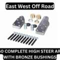 USD 314,  Bulletproof Your Axle: Dana 60 Complete High Steer Arm Pair With Bronze Bushings