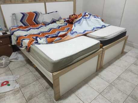 Khobar, Household Items, SAR 400,  2 Single Bed With 8