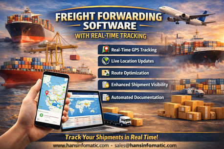 Mumbai, Logistics, Smart Freight Forwarding Software With Real-Time Tracking And ICEGATE Integration