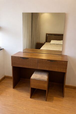 Al Batha, Household Items, SAR 1800,  Modern Wooden Bedroom Set For Sale (Excellent Condition). 4 Months Usage Only.