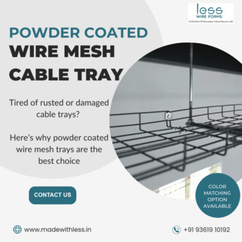Coimbatore, Electronics, INR 300,  Powder Coated Cable Tray Manufacturer In India - LessWireForm