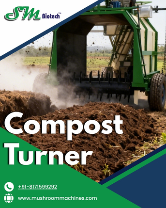 Lucknow, Business, High-Performance Compost Turner For Mushroom Farming