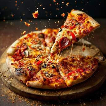 London, General, Pizza On Fire