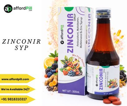 Noida, Health, ZINCONIR Syrup &ndash; A Complete Solution For Zinc Deficiency