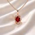 USD 2959,  Buy Elegant Ruby Necklace Online