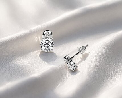 New York, Jewelry, USD 2031,  Buy Lab Created Diamond Studs Online