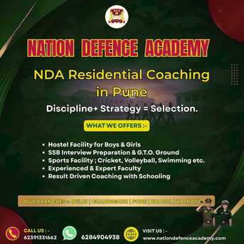Pune, Education, Residential NDA Coaching In Pune &ndash; Achieve Your Defence Dream