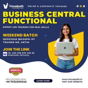 Hyderabad, Education, Business Central Functional Training | Online New Batch