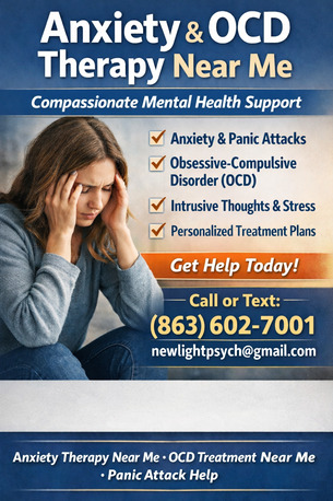 New York, Medical, Anxiety OCD Therapy Near Me | NewLight Psychiatric Services