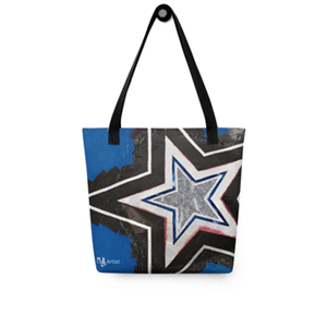 New York, Collectibles, Black Star Tote Bag