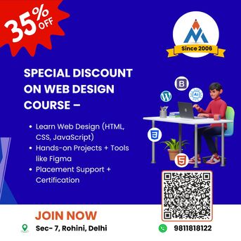 New Delhi, Education, Web Design Course In Delhi