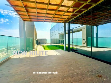 Sabah Al Salem, Apartments/Houses, KWD 1800/month,  3 BR,  Luxury Seaview Penthouse With Terrace For Rent In Sabah Al Salem