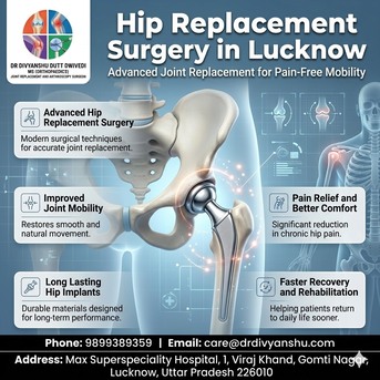 Lucknow, Health, Trusted Hip Replacement Surgeon In Lucknow For Restoring Pain Free Mobility