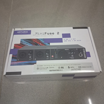 Al Adama, Home Audio, SAR 450,  Arturia Minifuse 2